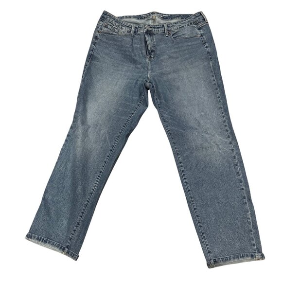 Torrid Perfect Boyfriemd Ankle Classic Denim Jeans Size 20T  Blue‎ Straight Leg - Picture 2 of 4